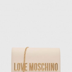 Love Moschino poseta culoarea bej