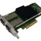 Placa de retea server Dual Port 10GB SFP+ PCie 3.0 X710-DA2 FRU 00YK615 Low Profile