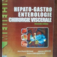 Hepato-gastroenterologie chirurgie viscerale - Jean-David Zeitoun, Jeremie Lefevre