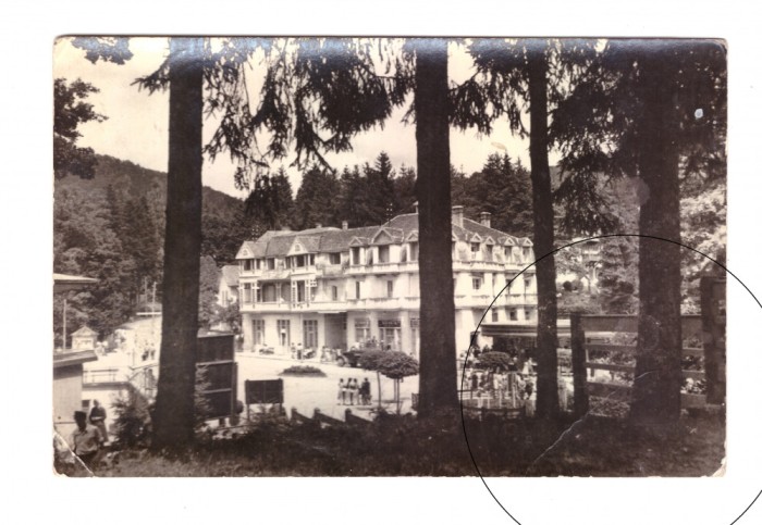 CP Sovata - Casa de odihna a Minist. Sanatatii, RPR, circulata 1961, animata