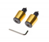 Set 2 capeti ghidon conici, pentru motociclete, culoare auriu, diametru 17.7mm Cod Produs: MX_NEW AW56916GD