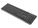 Tastatură neagră USB NATEC slim cu cablu 1,8m US layout