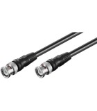 Cablu conector video BNC (RG59) 5m dublu ecranat tata-tata Goobay 50074