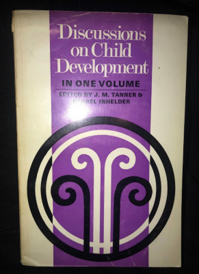 Discussions on child development / Barbel Inhelder, J. M. Tanner foto
