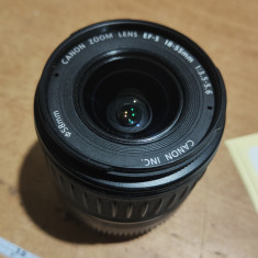 Objectiv Foto Canon Zoom Lens EFS 18-55mm 1-5.5-5.6 58mm #A3423