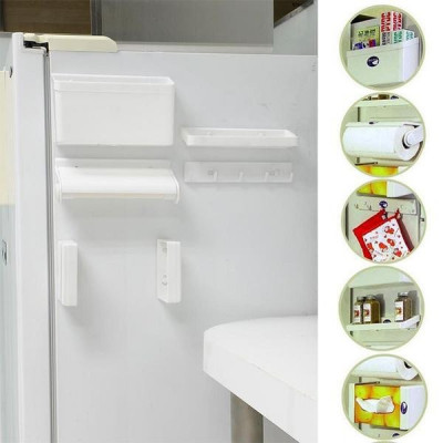 Dispenser bucatarie 5 in 1 cu magnet pentru frigider foto