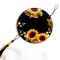 ornament pe lemn cu floarea soarelui 43331