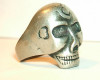 Inel vintage tip Skull din argint 10 gr. nemarcat, 2cm circumferinta, craniu