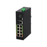 Switch Dahua ePoE cu 8 porturi PoE, Gigabit, SFP si putere 120W