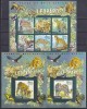 DB1 Fauna Africana Sierra Leone Leopard MS +2 x SS MNH, Nestampilat