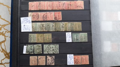 1903 Franta semanat.Y.T.129-133- 87 val.-stamp.Y.T.=+100 E foto