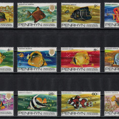 PENRHYN 1974 - Fauna, Pesti din Pacific / serie completa MNH