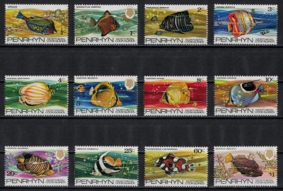 PENRHYN 1974 - Fauna, Pesti din Pacific / serie completa MNH foto