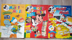 REVISTA MICKEY MOUSE ANUL 1996 NR.8 si 12 EGMONT ROMANIA foto