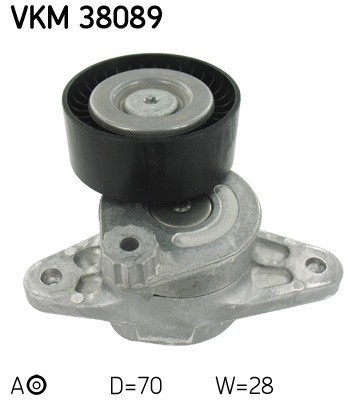 SKF VKM 38089 rola intinzator,curea transmisie