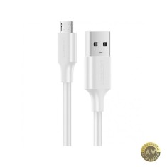 Cablu Date si Incarcare USB-A - microUSB UGREEN US289 18W 1m Alb