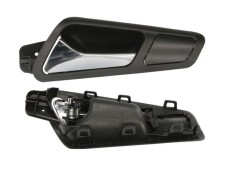 Maner usa interior Volkswagen Passat (B6 (3c)), 01.2005-07.2010, montare fata, stanga, negru; maner cromat, RapidAuto
