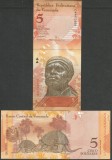 Venezuela 5 Bolivares 2007 UNC P-89a Bancnota Necirculata | Numismatica Venezuela