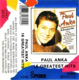 Paul Anka - 16 Greatest Hits, Caseta audio