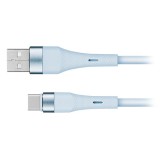 CABLU SILICON USB-USB TYPE C 1M BASIC KRUGER&amp;MATZ EuroGoods Quality