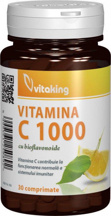 Vitamina c 1000mg biof.,acer.&amp;mace.30cpr
