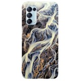 Husa compatibila cu Oppo A53 model Iceland, Silicon, TPU, Viceversa, Transparent, Carcasa