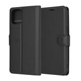Cumpara ieftin Husa pentru iPhone 12 Pro Max, Techsuit Leather Folio, Black