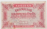 BANCNOTA ADOJEGY-EGYMILLIO-ADOPENGOROL/UNC