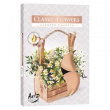 Set 6 lumanari parfumate tip pastila P15-336 CLASSIC FLOWERS DNC43944