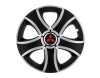 Set 4 capace roti Bis Gri-Negru R14 pentru gama auto Mitsubishi, Autohelix MSA
