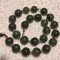 COLIER vintage cu AGATE VERDE elegant MASIV stare IMPECABILA de efect SPLENDID