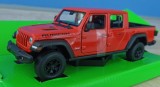 Macheta Jeep Gladiator 2020 rosu - Welly NEX 1/27, 1:24