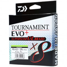 Fir Tournament X8 Braid EVO+ Superslim UL PE #0.4 5.4kg 135m