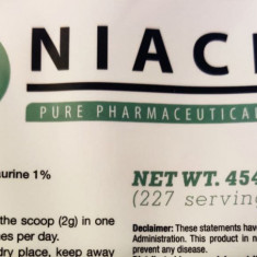 Niacina - vitamina B3 - FLUSH - pachet 454 grame