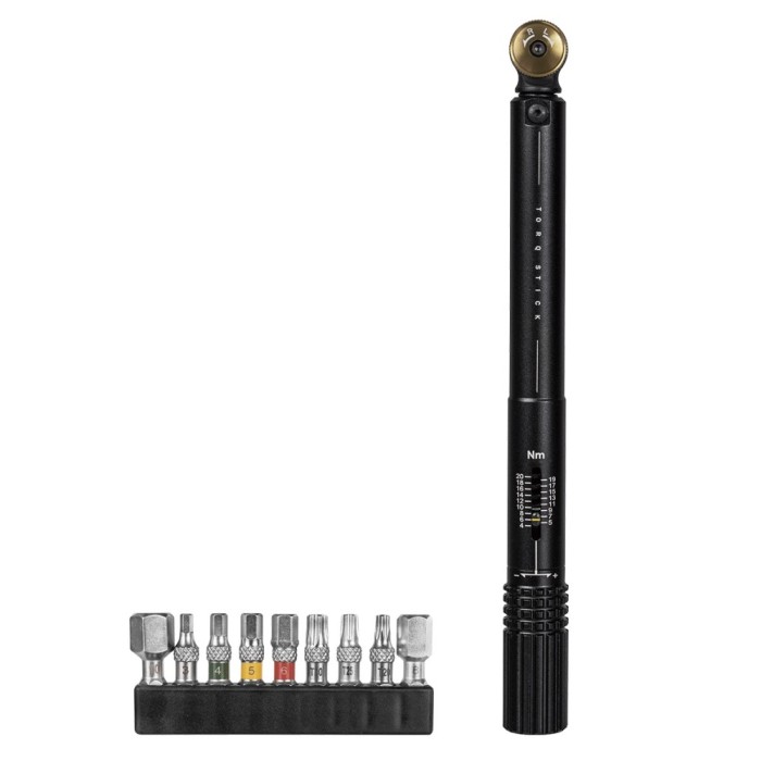 Set Mini Unelte Dinamometrice Topeak Torq Stick Tt2592, Cu Husa Ultimate FactoryBikes