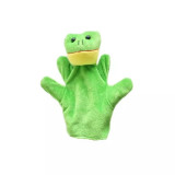 Cumpara ieftin Marioneta de mana model animalut, 22.5 cm, Gonga&reg; Verde