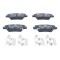 Placute frana Kia Picanto 3 (Ja) 03.17-, Spate, ATE