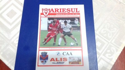 program Ariesul Turda - Muresul Deva foto