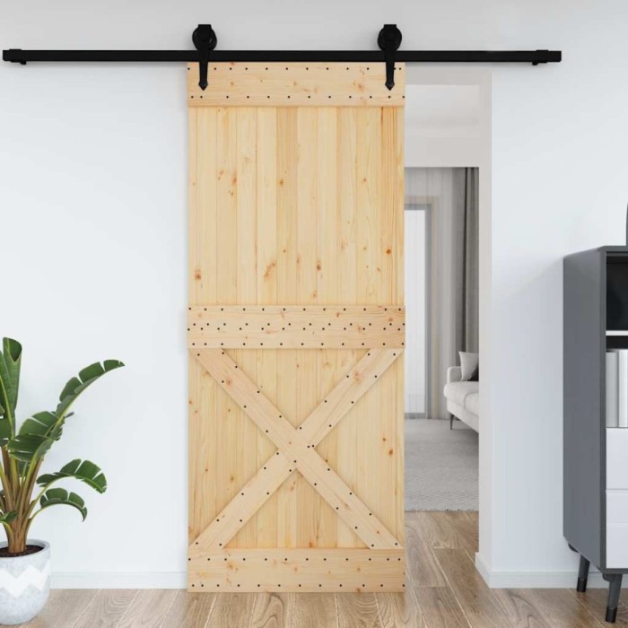 vidaXL Ușă &bdquo;NARVIK&rdquo;, 95x210 cm, lemn masiv de pin