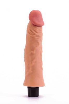 Vibrator Real Softee, Natural, 21 cm foto