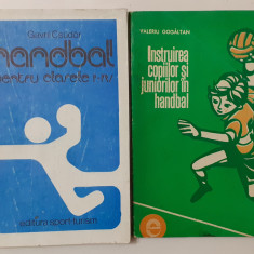 Handbal Pentru Clasele I - IV + Instruirea Copiilor Si Juniorilor In Handbal