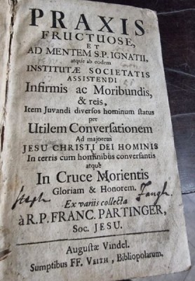 Franc. Partinger - Praxis Fructuose et Ad Mentem S. P. Ignatii foto