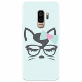 Husa silicon pentru Samsung S9 Plus, Angel Cat