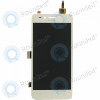 Huawei Y3 II 2016 4G (LUA-L21) Modul display LCD + Digitizer auriu foto