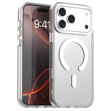 Husa iPhone 17 Pro Asteroid GSM CandyCase MagSafe, alb