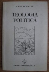 Teologia politica/ Carl Schmitt foto
