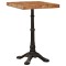 vidaXL Masă bistro Maro 50 x 50 x 76 cm Lemn masiv reciclat 42013027