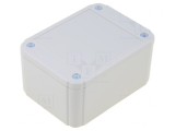Carcasă Universală ABS Gri 60x80x40mm IP54 UL94HB