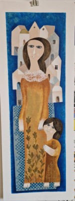 Litografie color Sami Briss foto