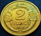 Cumpara ieftin Moneda istorica 2 FRANCI - FRANTA, anul 1938 *cod 4824 = A.UNC